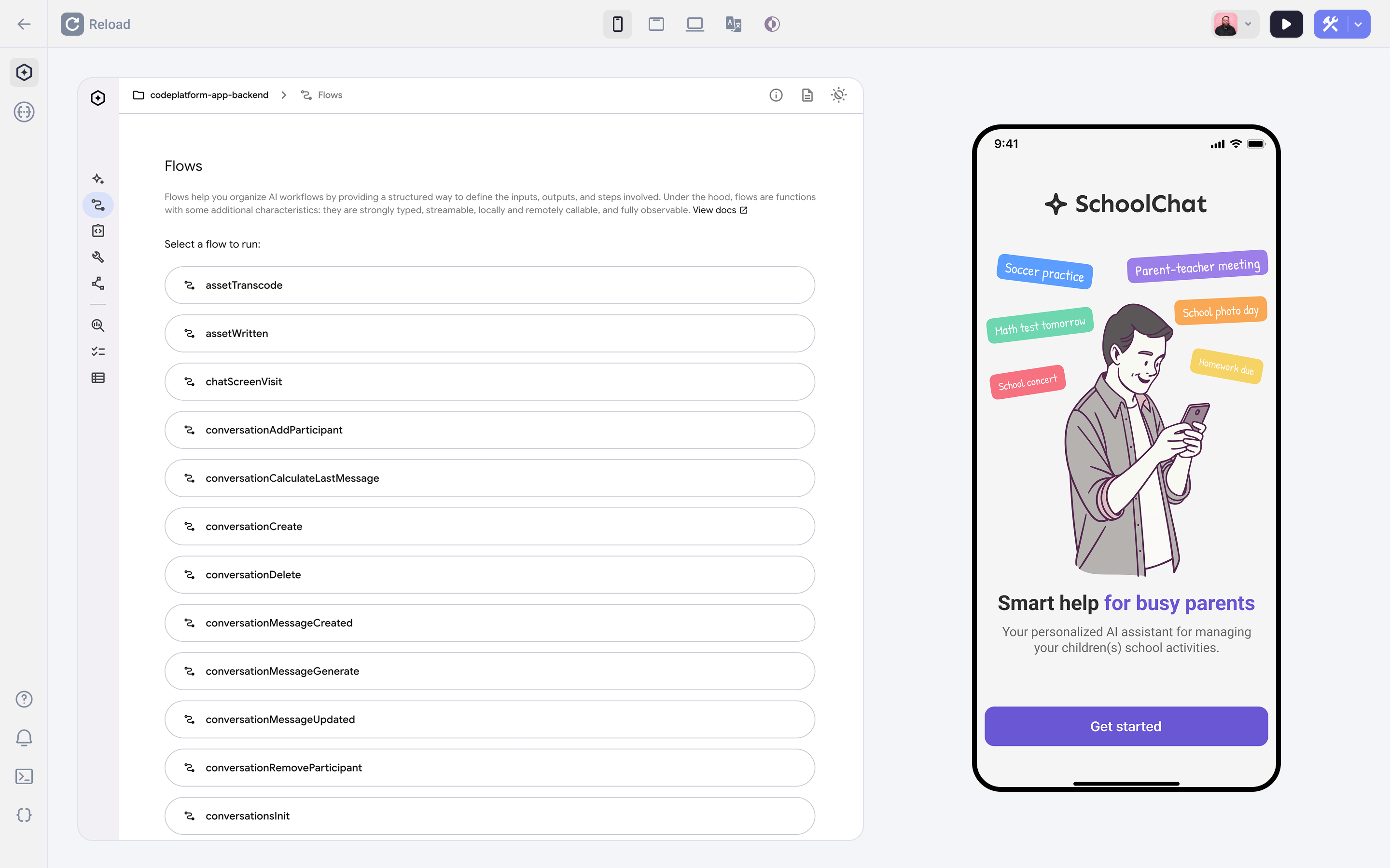 In-Browser Apps preview